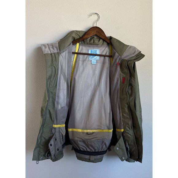 Burton Snowboard Women's Cut Olive Green Insulated Vented Ski Jacket Size S - Picture 9 of 13